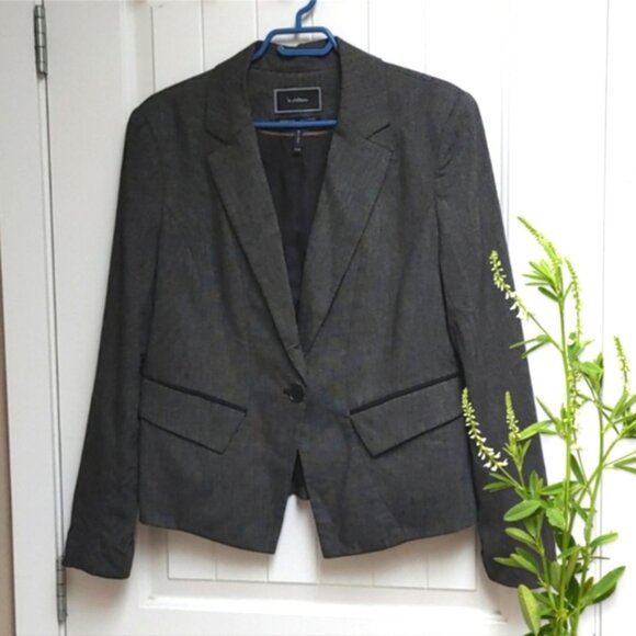 LE CHATEAU Dark gray suit blazer jacket TG / XL front button two pockets - Picture 1 of 9